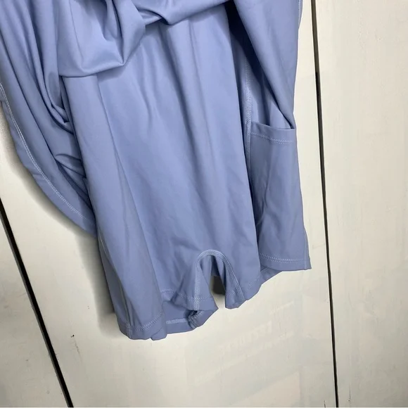 Halara Backless Cut Out Twisted Side Pocket 2-in-1 Barre Ballet Dance Dress M - Picture 8 of 10